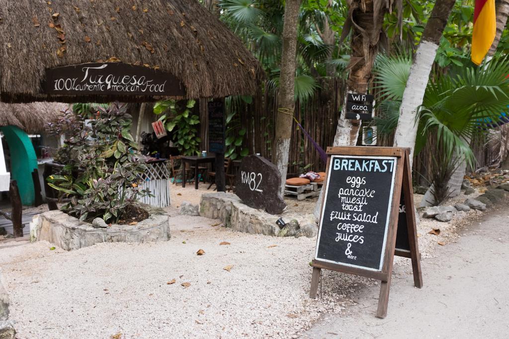Turquesa Tulum Jungle Camping Hotel Zewnętrze zdjęcie